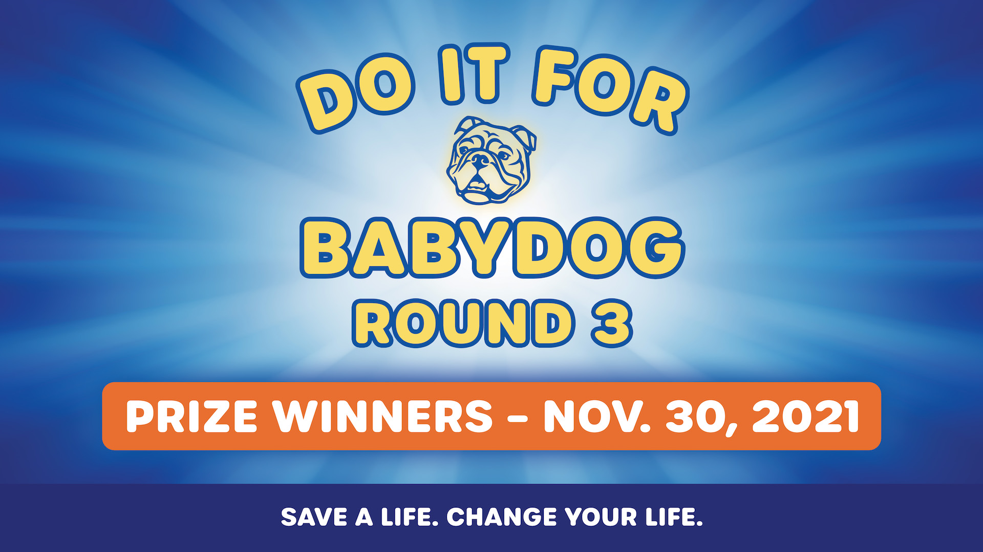 Do it for Babydog Round 3: Gov. Justice announces prize winners in vaccination sweepstakes – November 30, 2021 - Governor Jim Justice