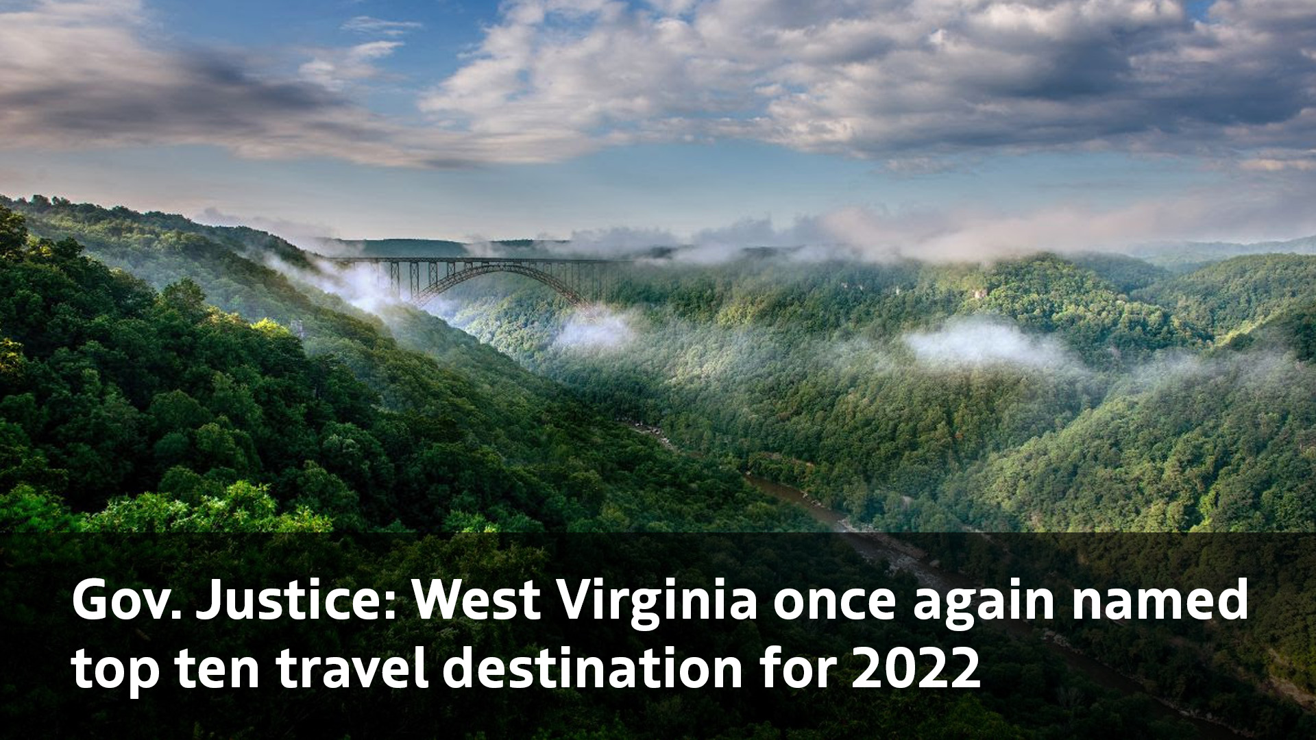 West Virginia once again named top ten travel destination for 2022