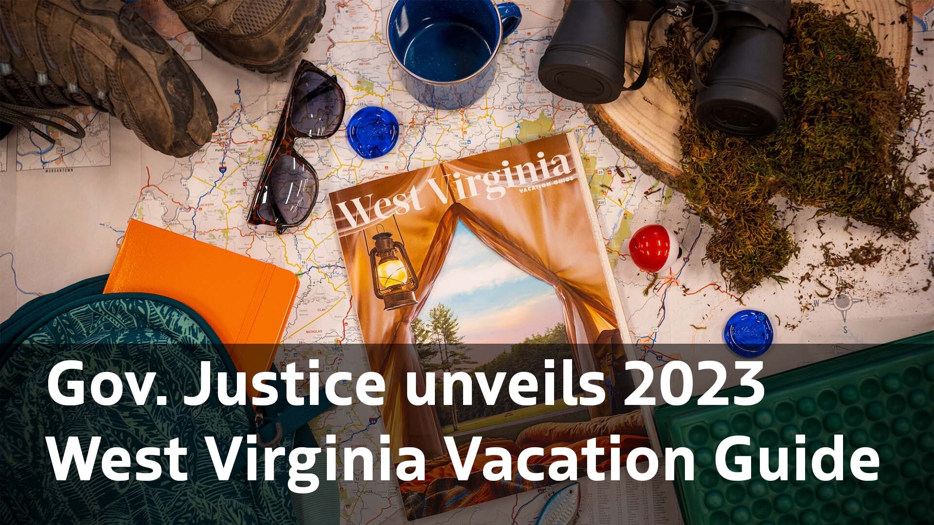 Gov. Justice unveils 2023 West Virginia Vacation Guide