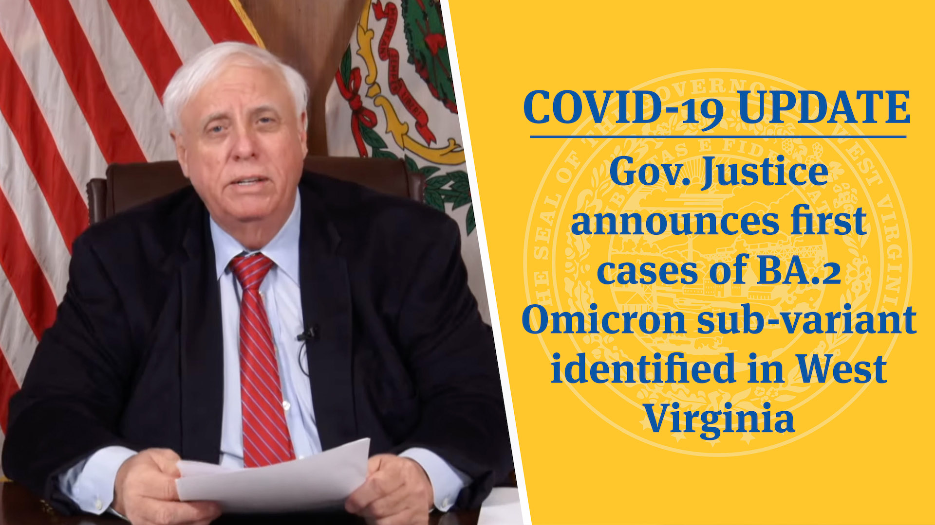 Covid 19 Update Gov Justice Announces First Cases Of Ba2 Omicron Sub