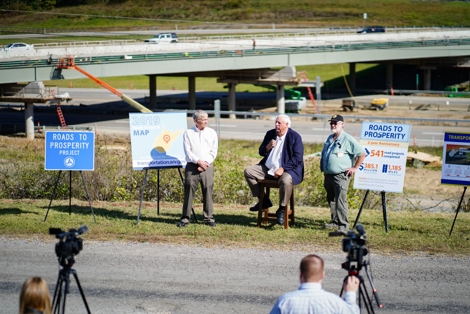 Gov. Justice Celebrates Progress Of Roads To Prosperity Program As $4.2 ...