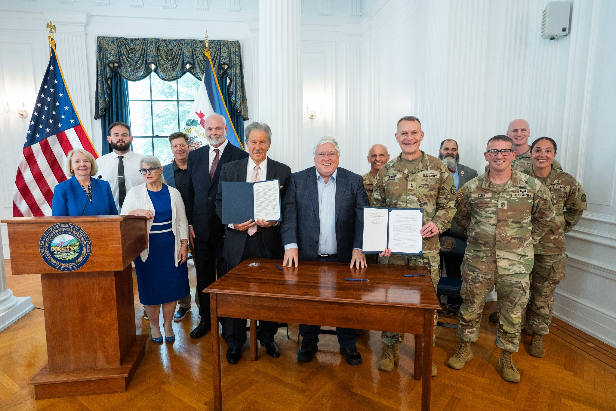 Governor Morrisey Signs Beckstrom-Wolfe Educational Partnership ...